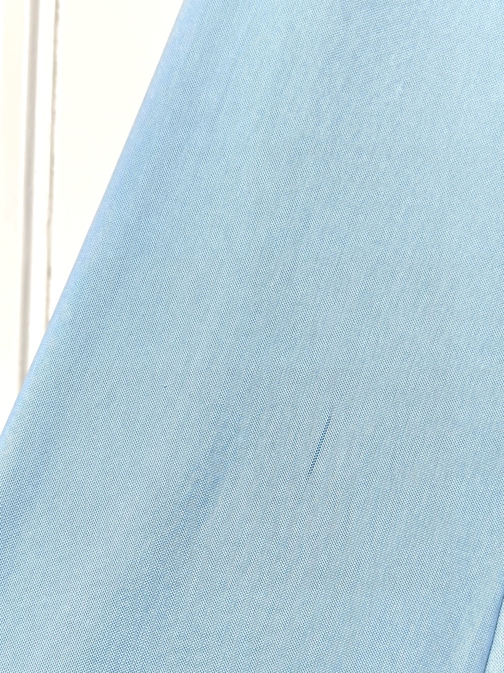 LULUS Powder Blue Mesh Ruched Cutout Mockneck Y2K Scandi Girl Bodycon Dress L - Picture 7 of 8